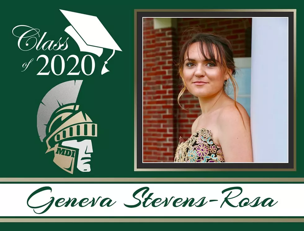 Salute to Seniors – MDI Class of 2020 Geneva Stevens-Rosa [VIDEO]