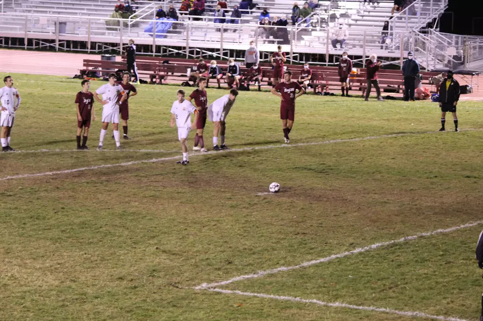 Ellsworth and Brewer Boys Soccer Teams Battle to 2-2 Draw [VIDEO]