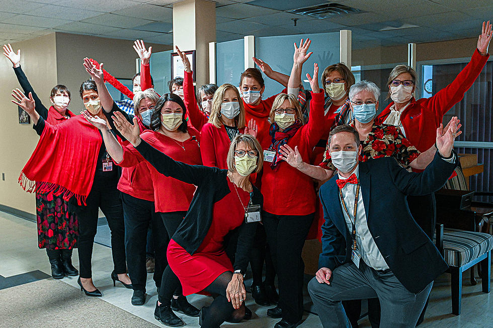 MDI Hospital Went Red on Friday February 4th for American Heart Month