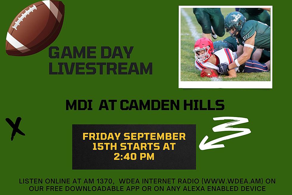 MDI Football vs. Camden Hills Moved to Friday Afternoon