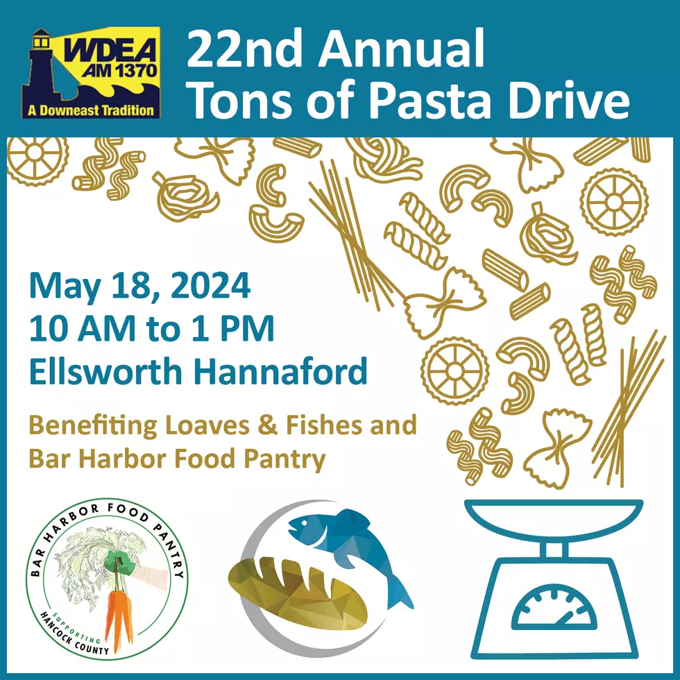 22nd Annual Ton of Pasta &#8211; Saturday May 18 10 a.m to 1 p.m.