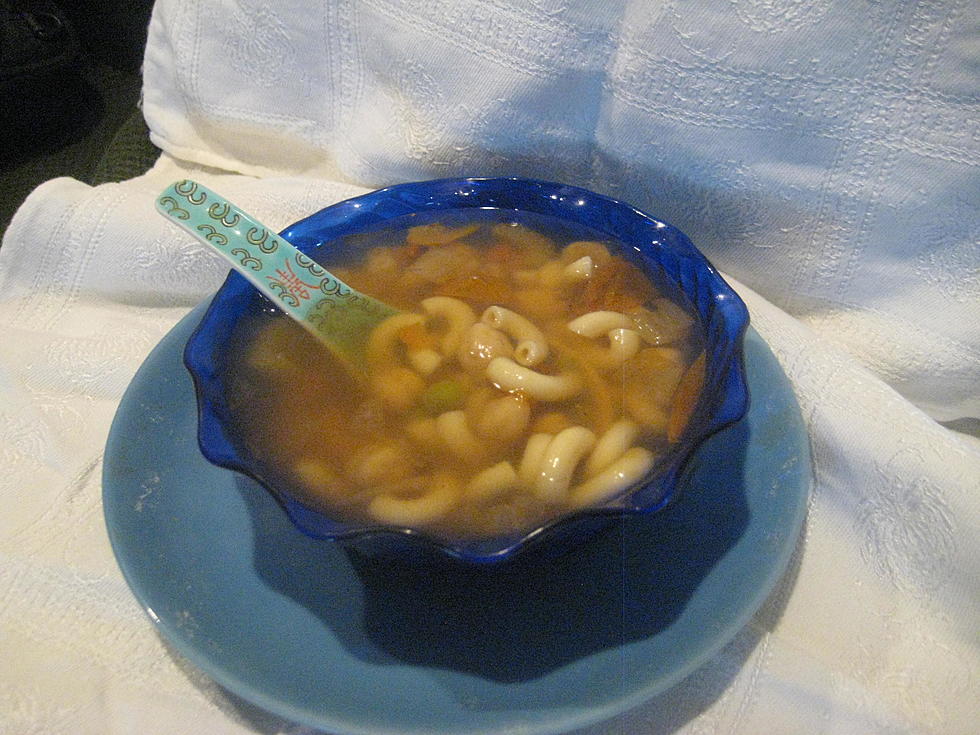 Foodie Friday Fall Vegetable Pasta Soup