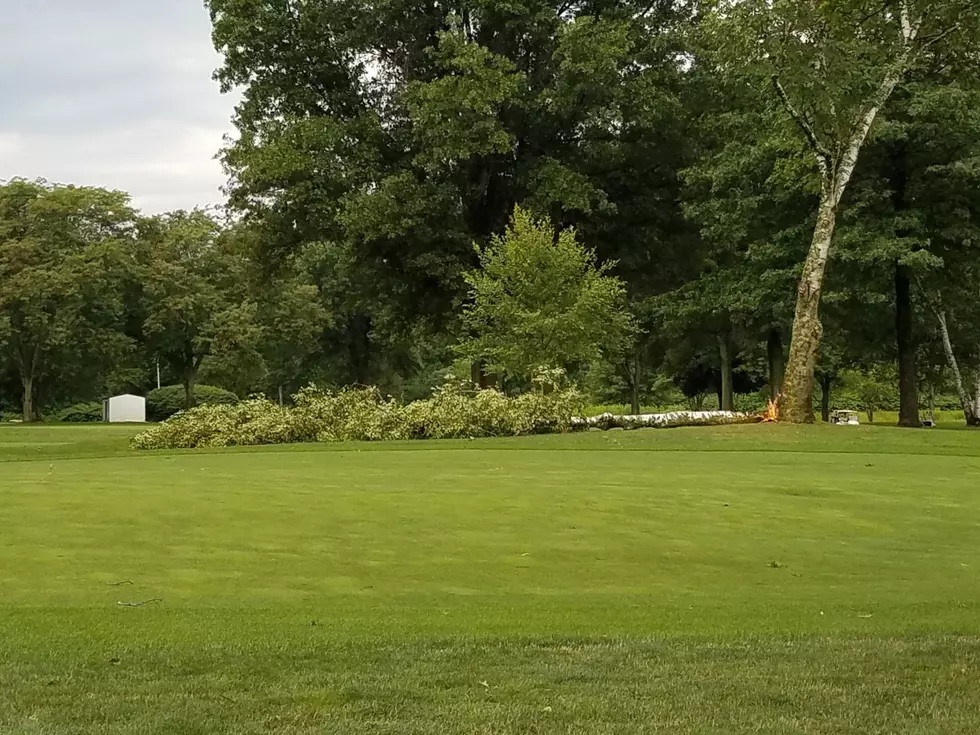 I Was at the Golf Course Yesterday When the Storm Passed Through 