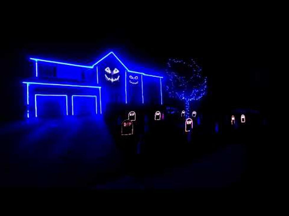 “What Does The Fox Say” Halloween Lights Display [VIDEO]