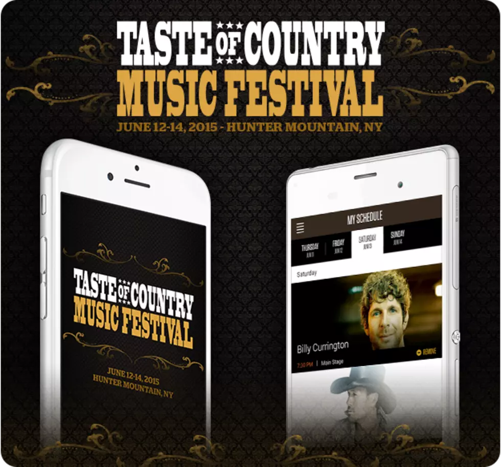Why You Need the Taste of Country Music Festival App