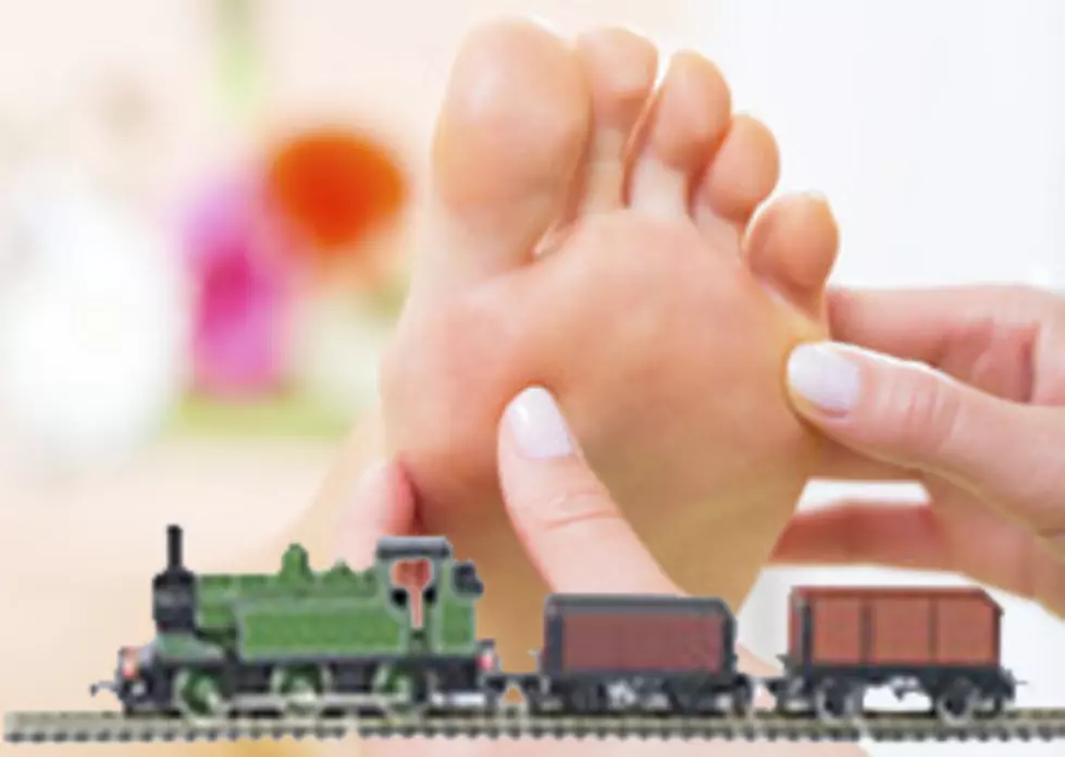 Woman Eats Her Own Foot Skin On a Train