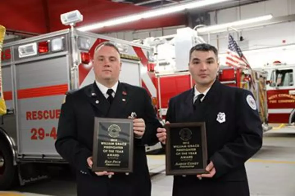 Two West Corner Firefighters Named ‘Firefighter of the Year’