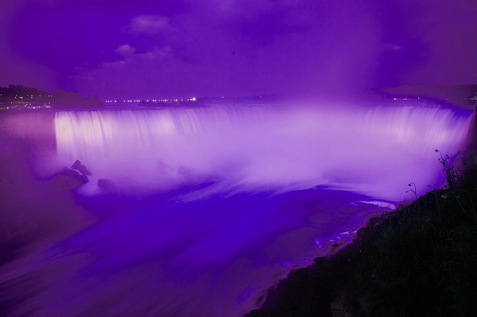 Niagara Falls to Go Purple
