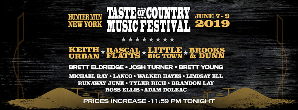Your 2019 Taste of Country Music Festival Lineup is HERE