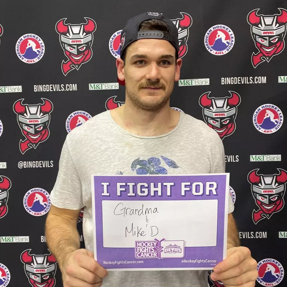 'Hockey Fights Cancer' Night With the Binghamton Devils