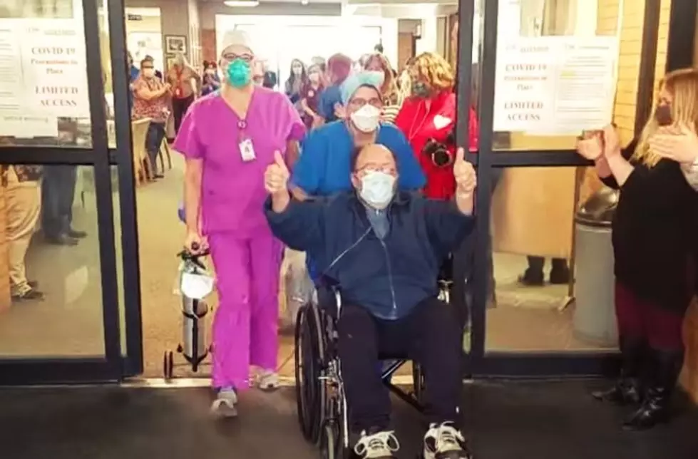 WATCH: Lots of Love for Man Discharged From Chenango Hospital