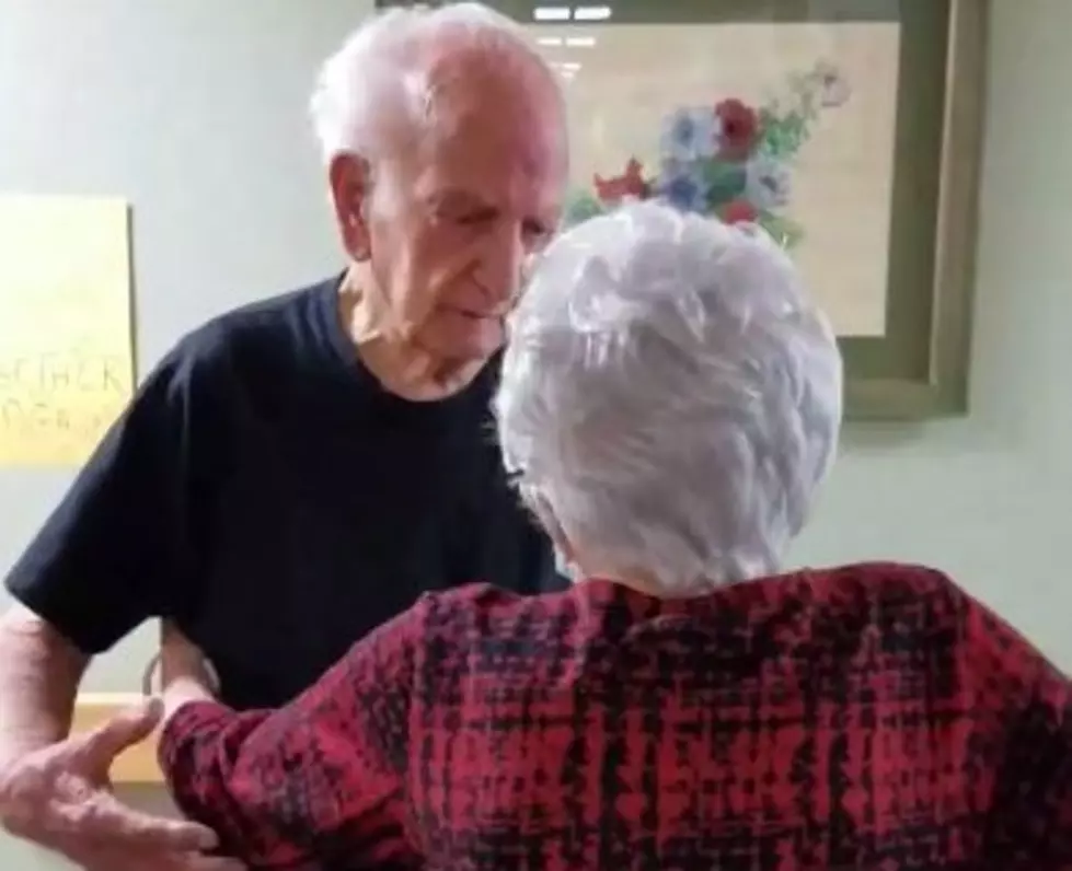 Emotionally Heartwarming Video Shows Elderly Sweethearts Reunited
