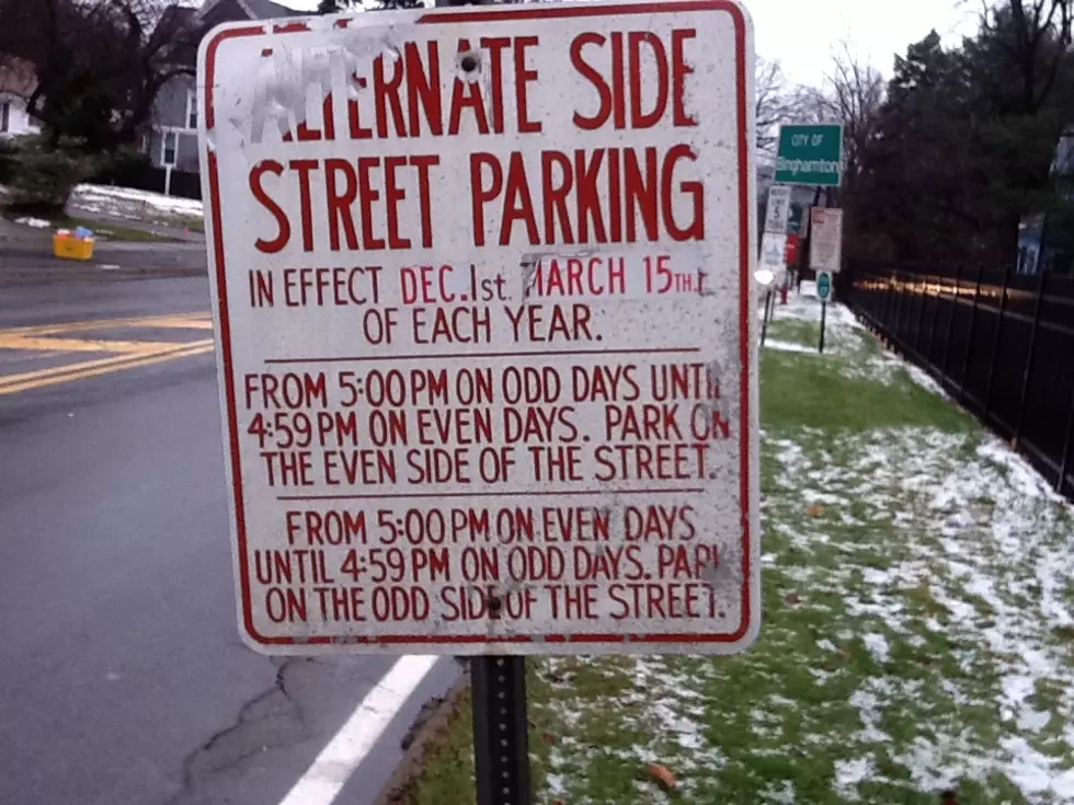Mother Nature Trumps the End of Binghamton’s Winter Parking Rules