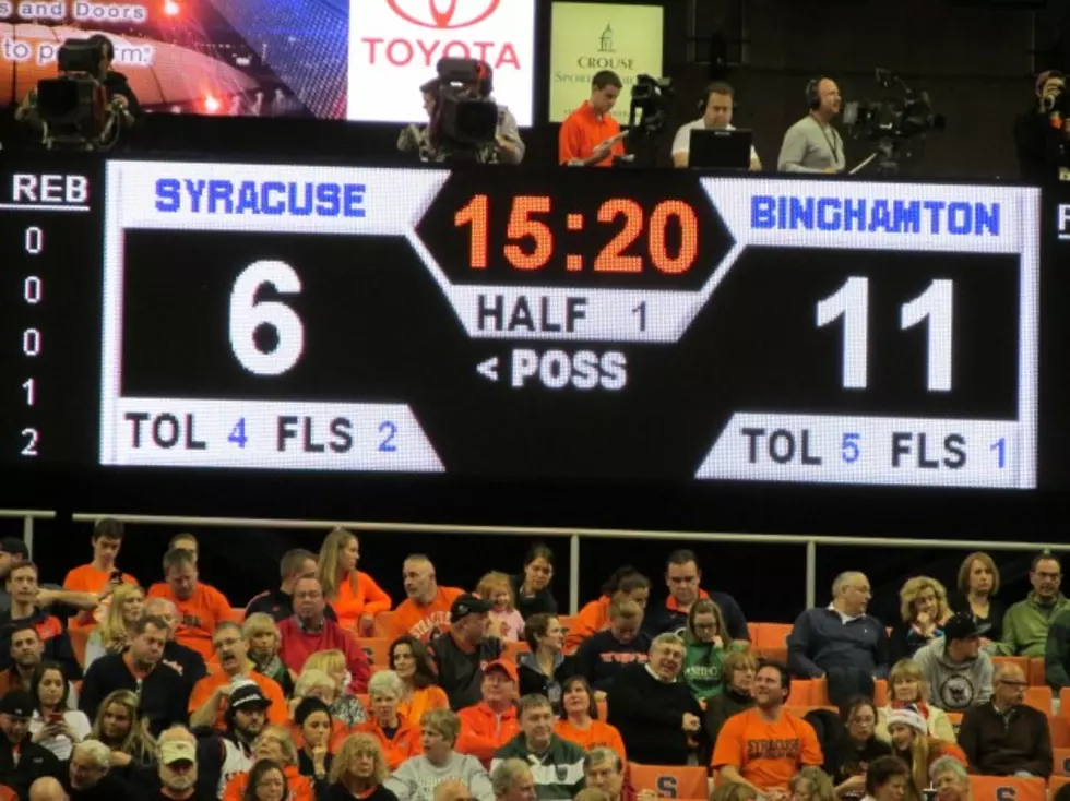 Binghamton Bearcats Fall to Number 4 Syracuse