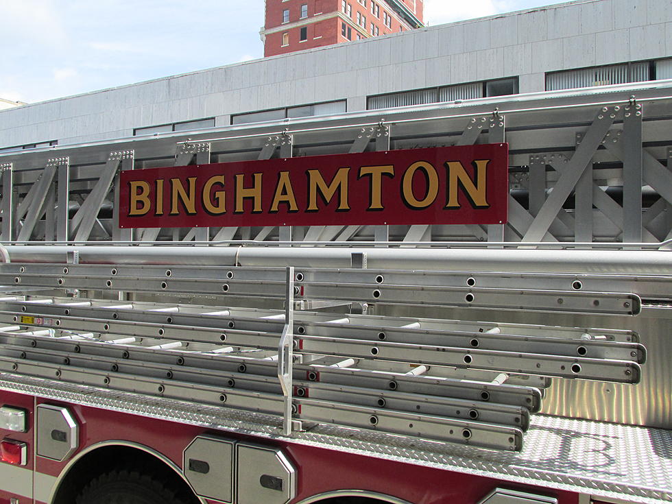 Children Evacuated from Binghamton Apartment Fire