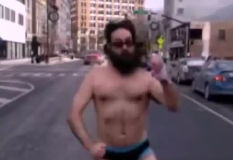 Downtown Binghamton Jogger Craves Attention [Video]