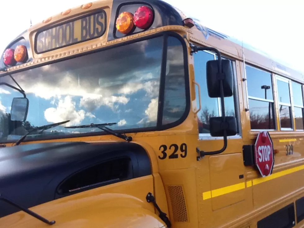 School Bus Hit by Unidentified Projectile