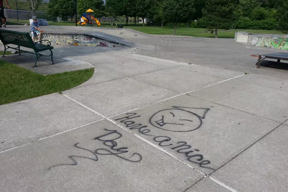 Escapee-Inspired Graffiti at Binghamton Park