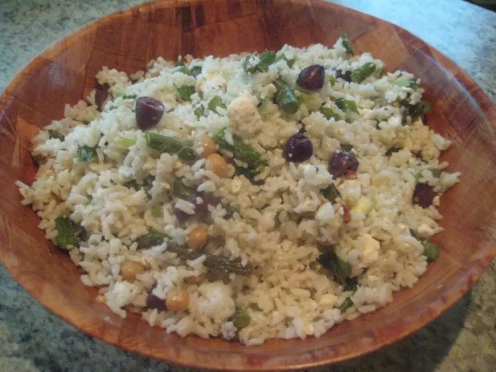 Foodie Friday Asparagus Rice Salad Side Dish