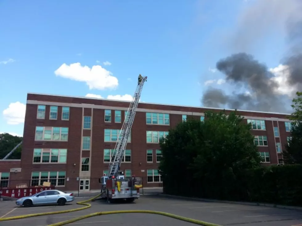 Smoky Fire Damages Binghamton East Middle School
