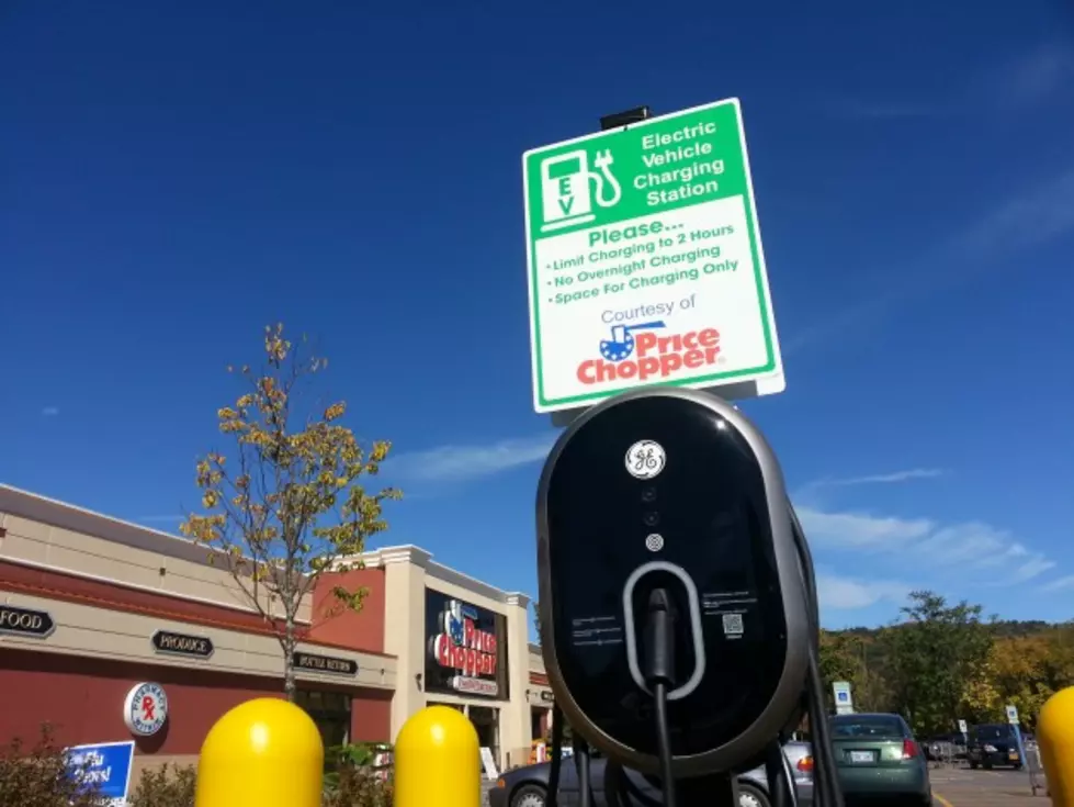 Vehicle Charger Installed at Binghamton Supermarket