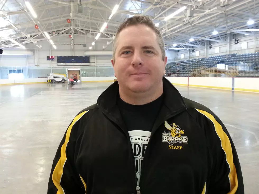 Ice Center director Chris Novitsky at the facility on March 1, 2016. (Bob Joseph/WNBF News)