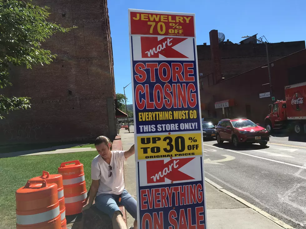 Kmart Using Roving Signs to Publicize Closing