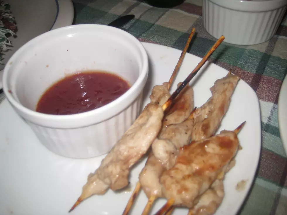 Cranberry Turkey Sate Foodie Friday Appetiser