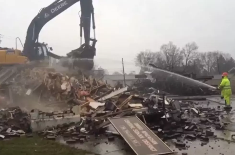 WATCH: Old Owego Apalachin Building Demolished