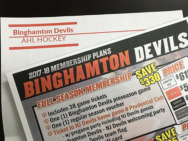 Devils Moving AHL Affiliate to Binghamton