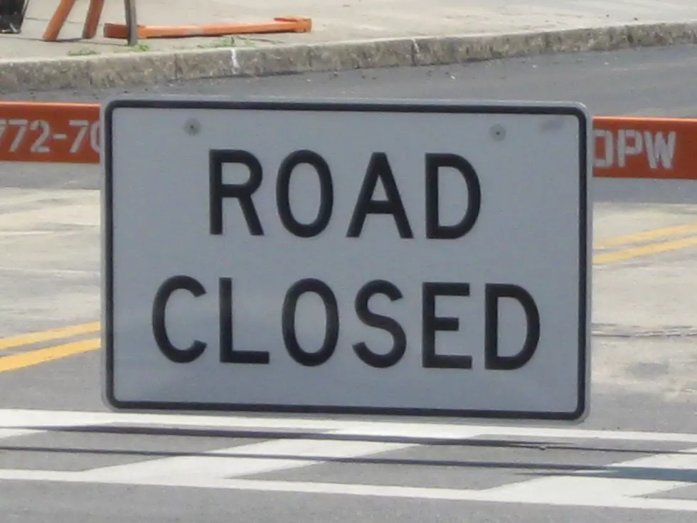 Road Closed in Delaware County