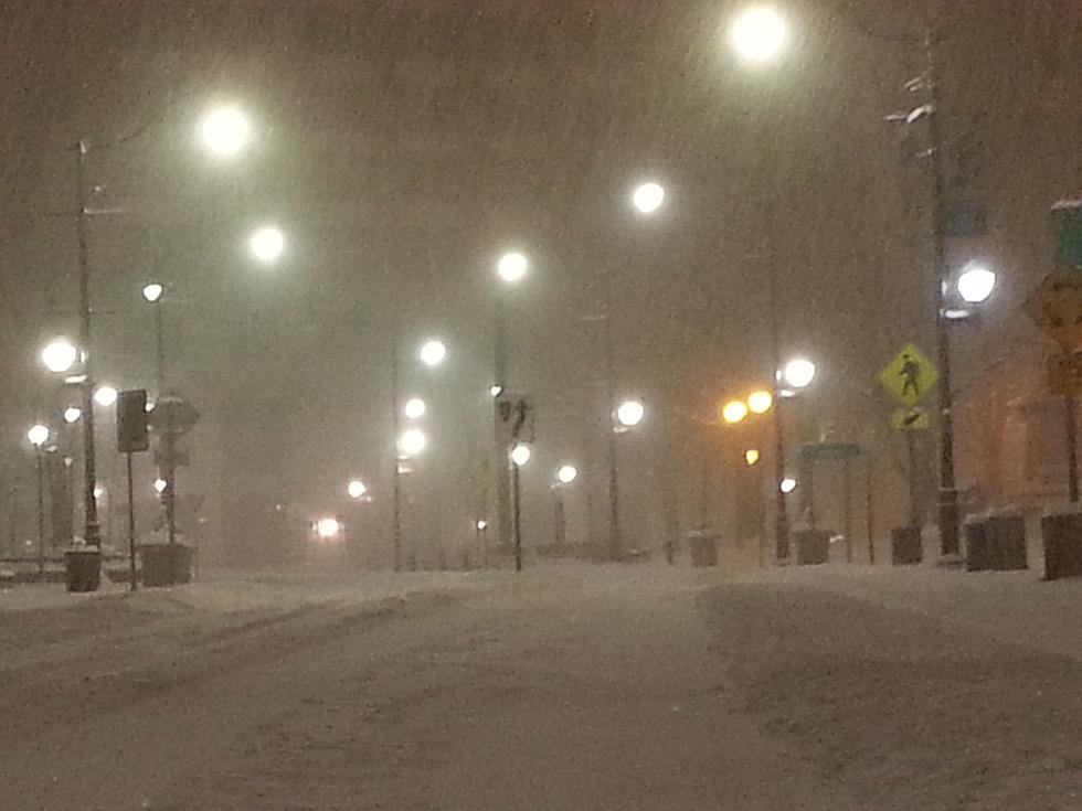 Several Inches of Snow and Wind Welcome Morning Commuters
