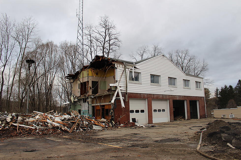Old Apalachin Fire Station is Demolished