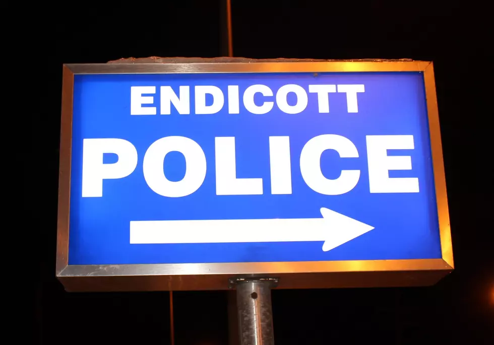 Drug Suspect Crashes into Endicott Building with Child in Car