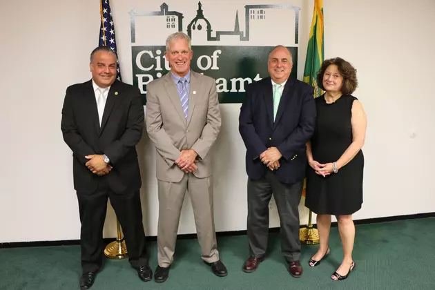 Past and Present: Four Binghamton Mayors Meet