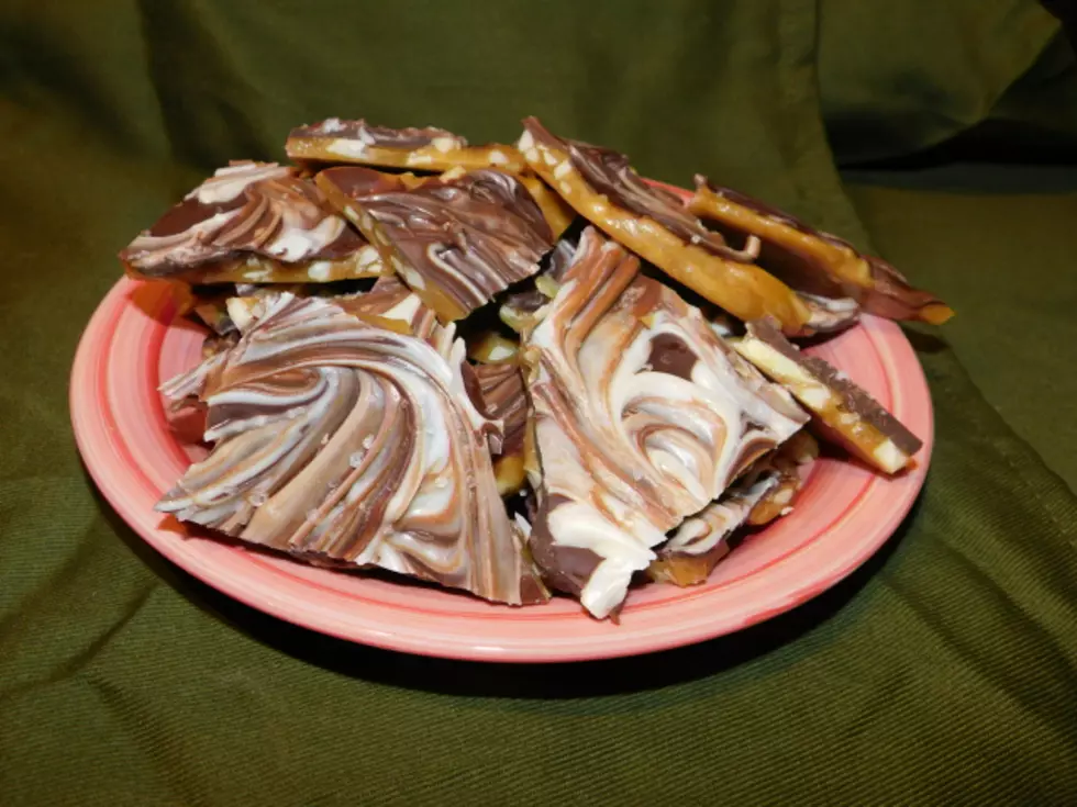 Almond Brittle Chocolate Bark Candy Foodie Friday