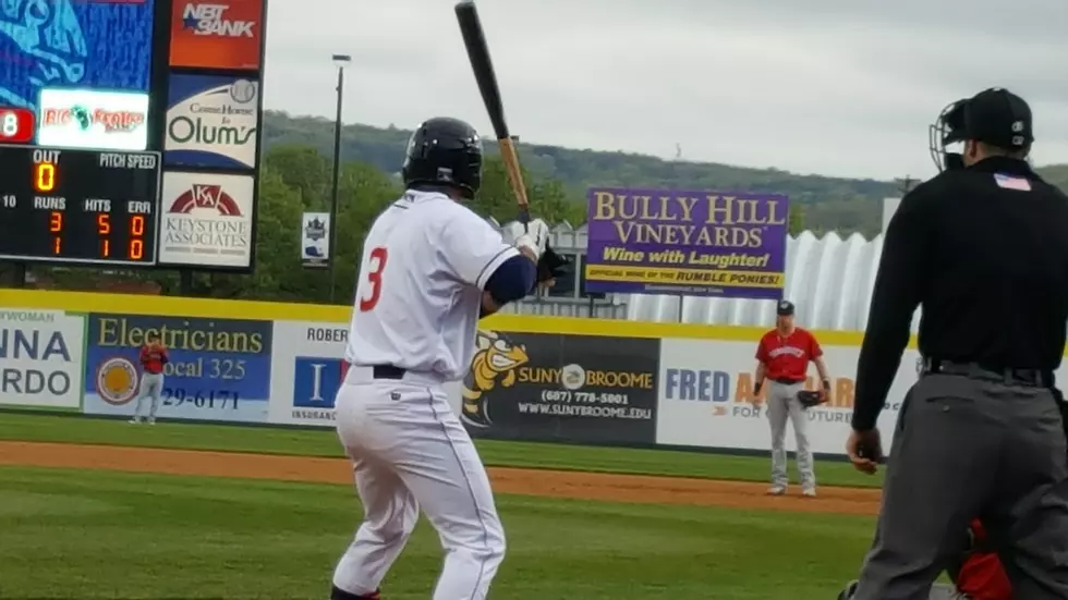 Rumble Ponies Home for Twinbill
