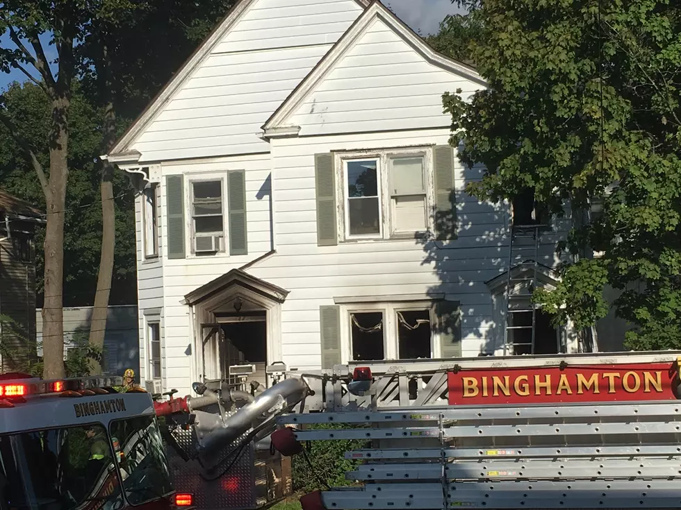 Two-Alarm Fire Damages Binghamton West Side Residence