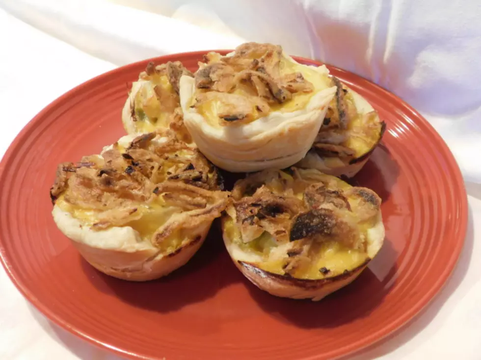 Foodie Friday Touchdown: Roasted Cauliflower Leak AuGratin Tarts