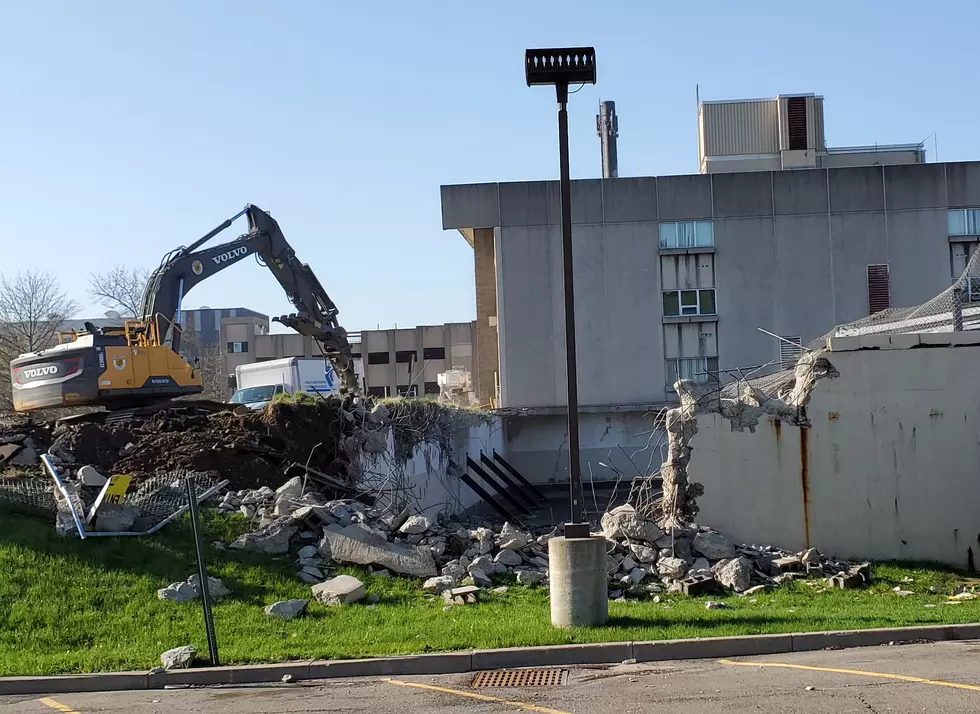 Demolition at UHS Wilson Campus