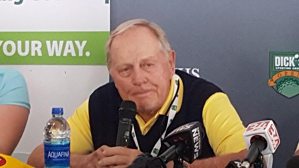 Golf Legend Jack Nicklaus Makes Guest Appearance at Dick’s Open