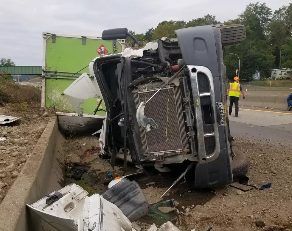 Driver Dead After XNG Truck Crashes on I-88 in Broome County