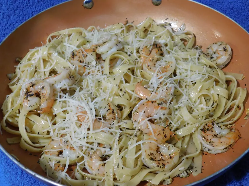 Foodie Friday Shrimp Scampi (with make-ahead hack)