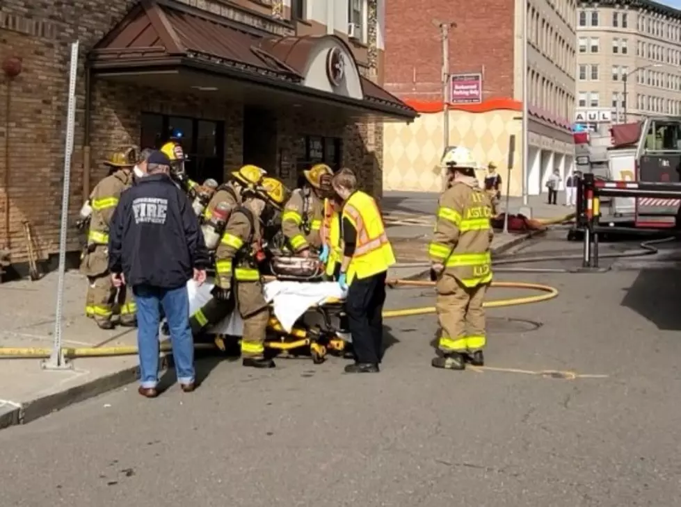 Downtown Binghamton Fire Investigation