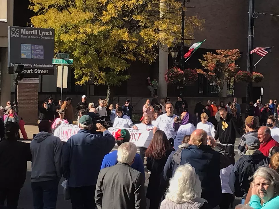 PLOT Protestors Plead Not Guilty in Binghamton Court