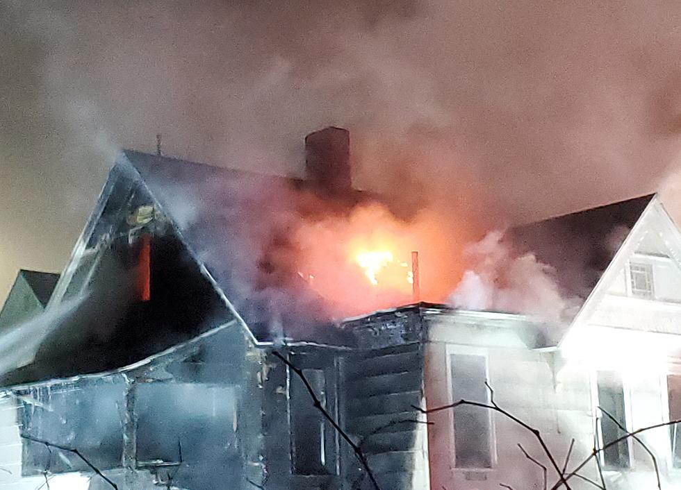 Raging Fire Destroys Two-Family Binghamton Home