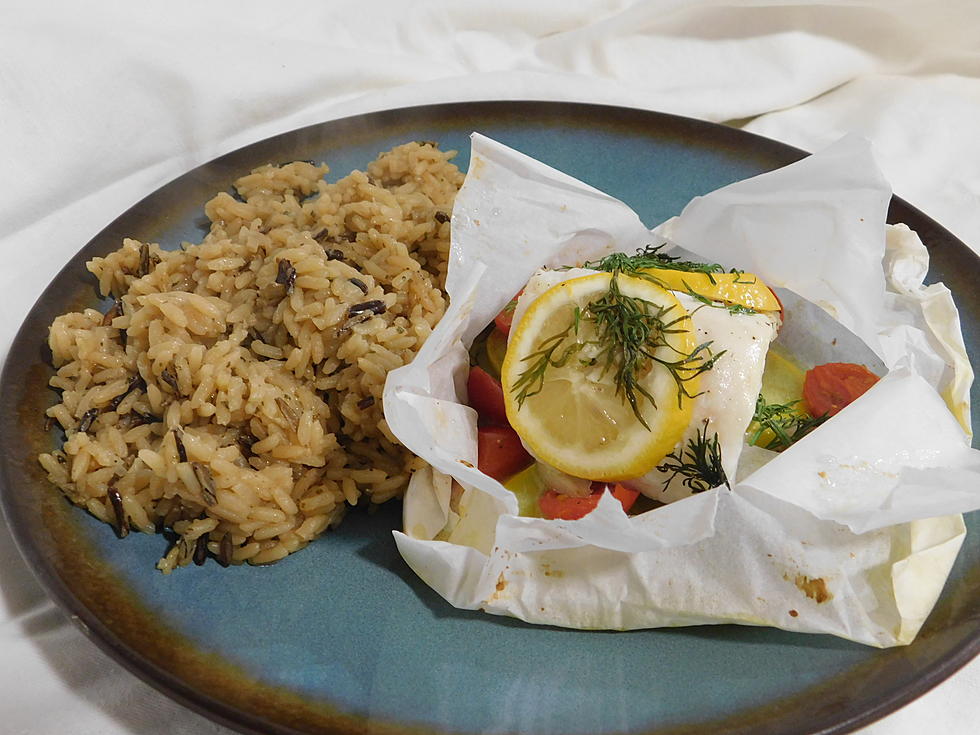 Foodie Friday Cod Cooked in Paper Pouch