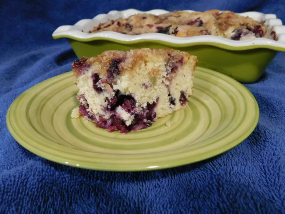 Foodie Friday Blueberry Buckle