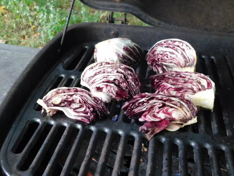 Foodie Friday Grilled Radicchio with Raspberry Balsamic Reduction