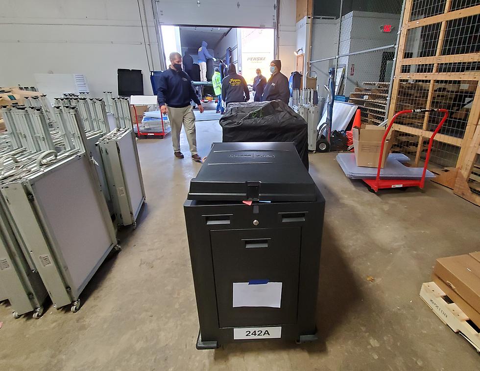 Voting Machines Trucked to 98 Broome County Polling Places